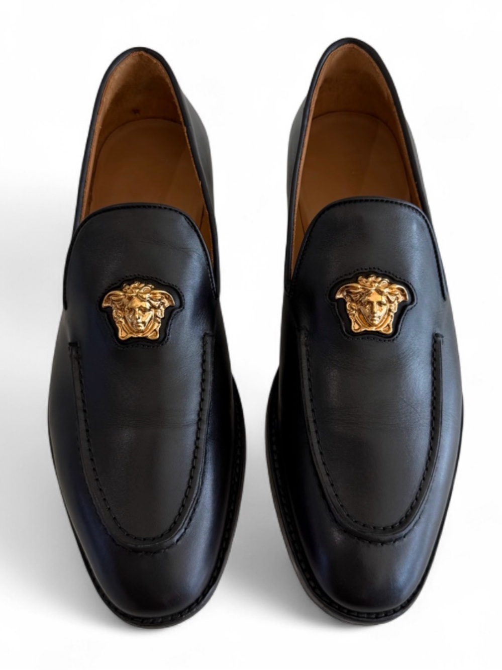 Versace La Medusa Slip-On Loafers Size 42 EU